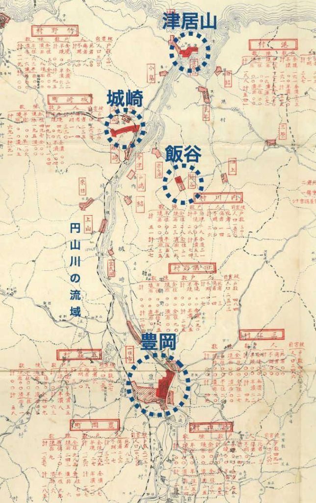 北但大震災で大火が発生した４地区
